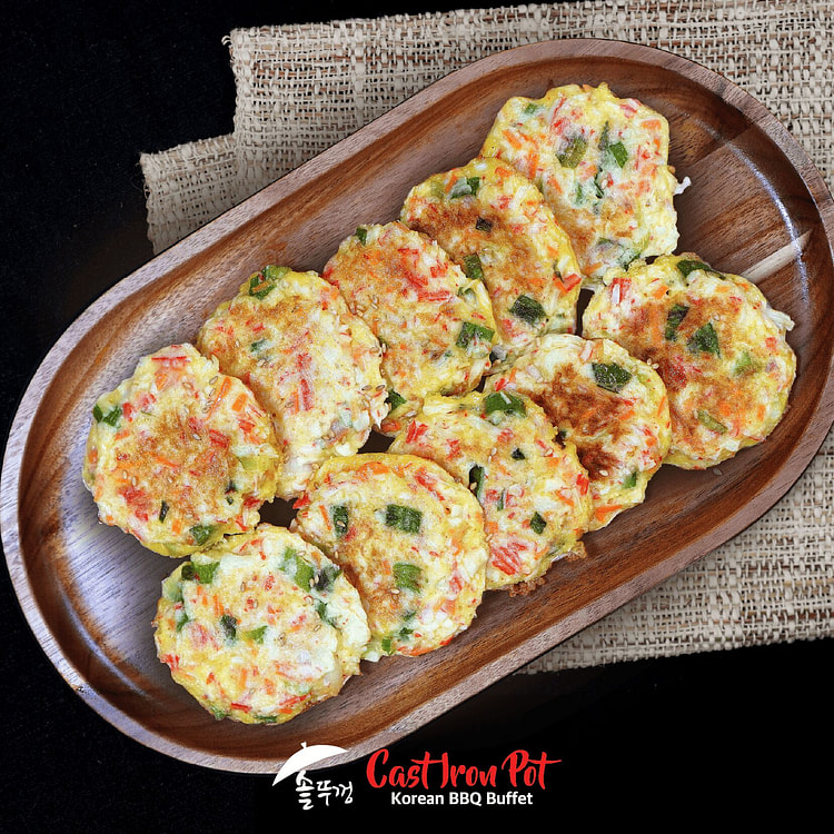 Korean Crab Stick PanCake - Crab Stick Jeon 10 count