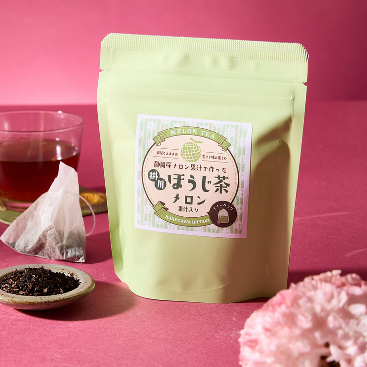 Melon Hojicha Tea Pack  (6 tea bags)