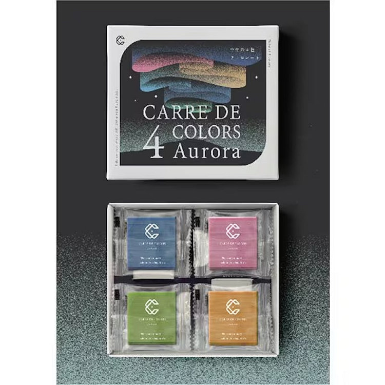 Carre de 4 Colors Aurora Chocolate 6g x 8 Pieces 1 each