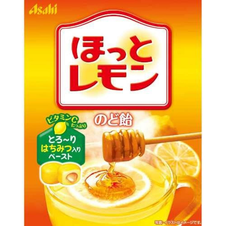 朝日 Hotto 柠檬蜂蜜柠檬夹心糖