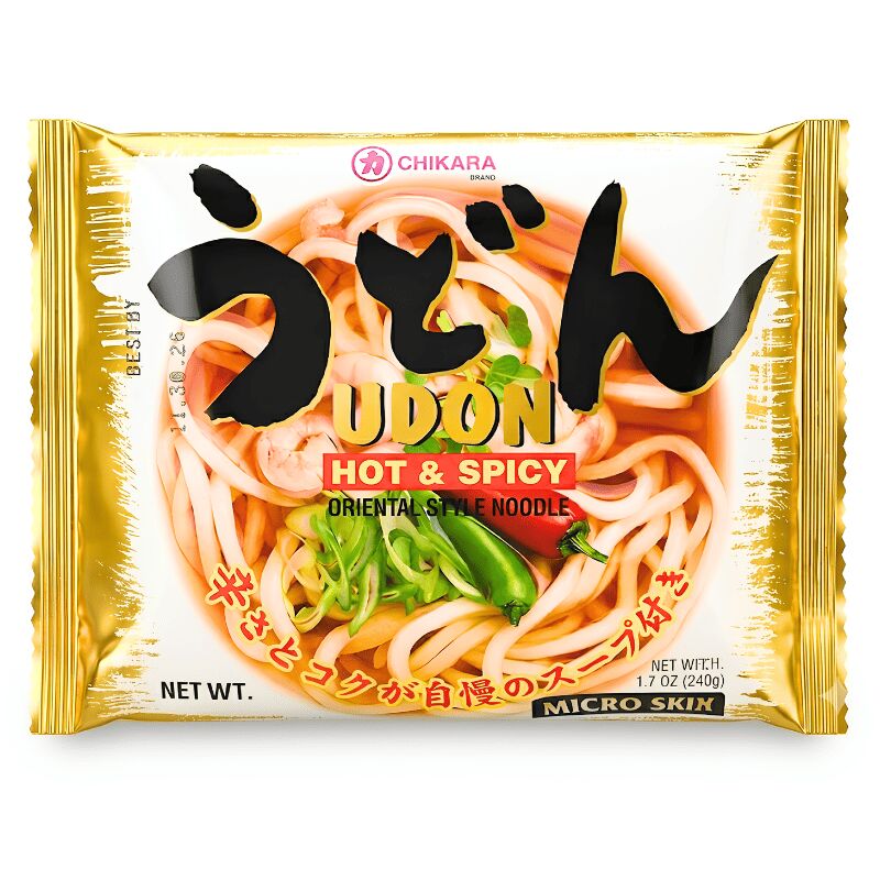 yuuuchanページ Get [Chikara] Hot & Spicy Udon Noodles - 7oz 1 each Delivered