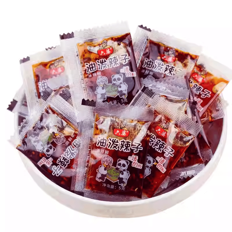 Liupo Chili Oil Small Pack 5g*10 packs 10 pack