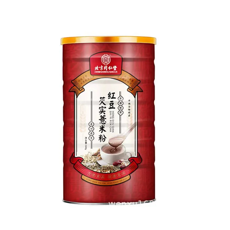 北京同仁堂红豆薏米粉山药芡实薏仁*500克 1 瓶
