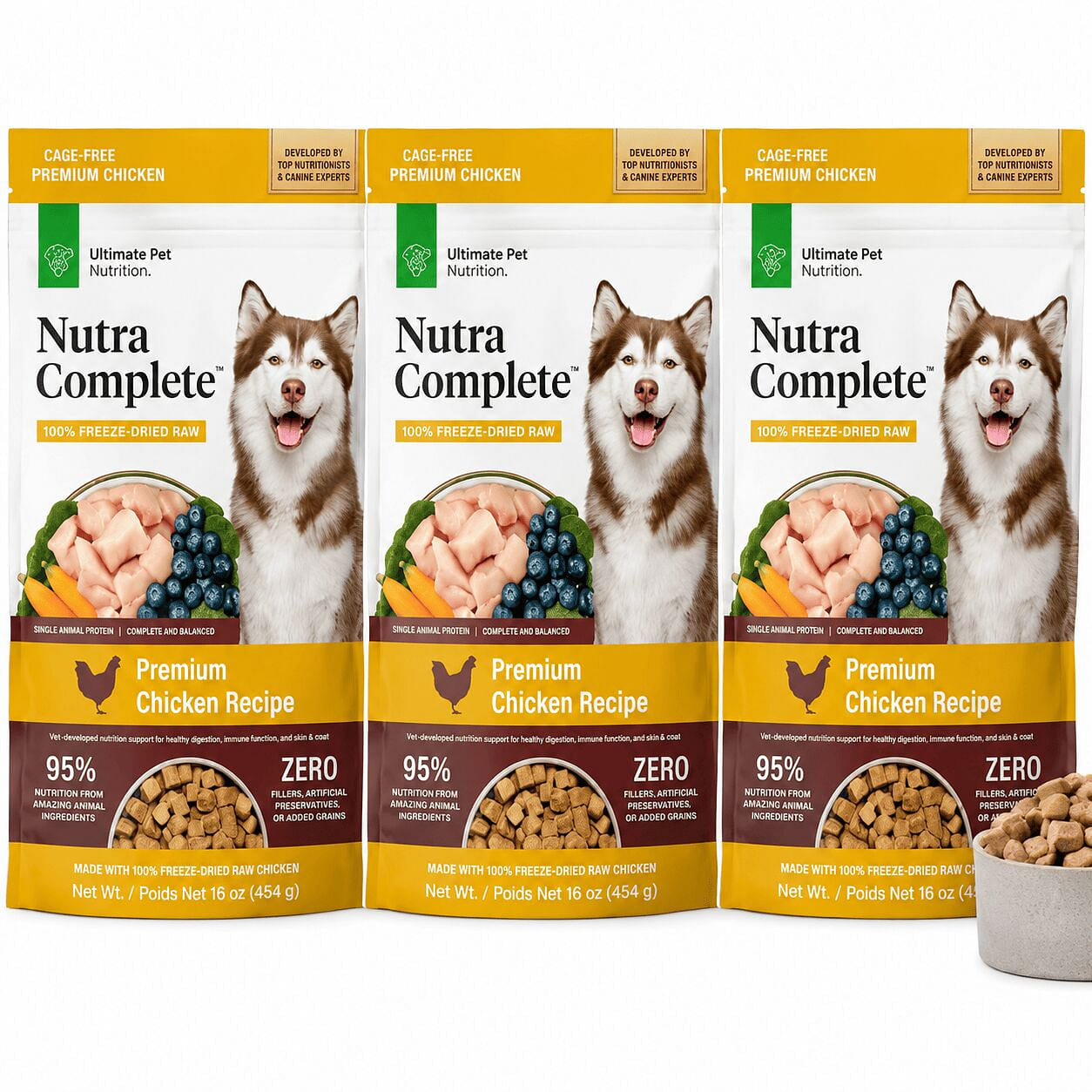Nutra Complete 100% Freeze Dried Veterinarian16OZ 1 pack
