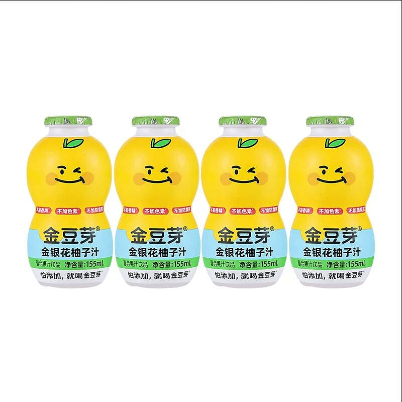 Golden Bean Sprout Honeysuckle Yuzu Juice 155ml*4 620 g