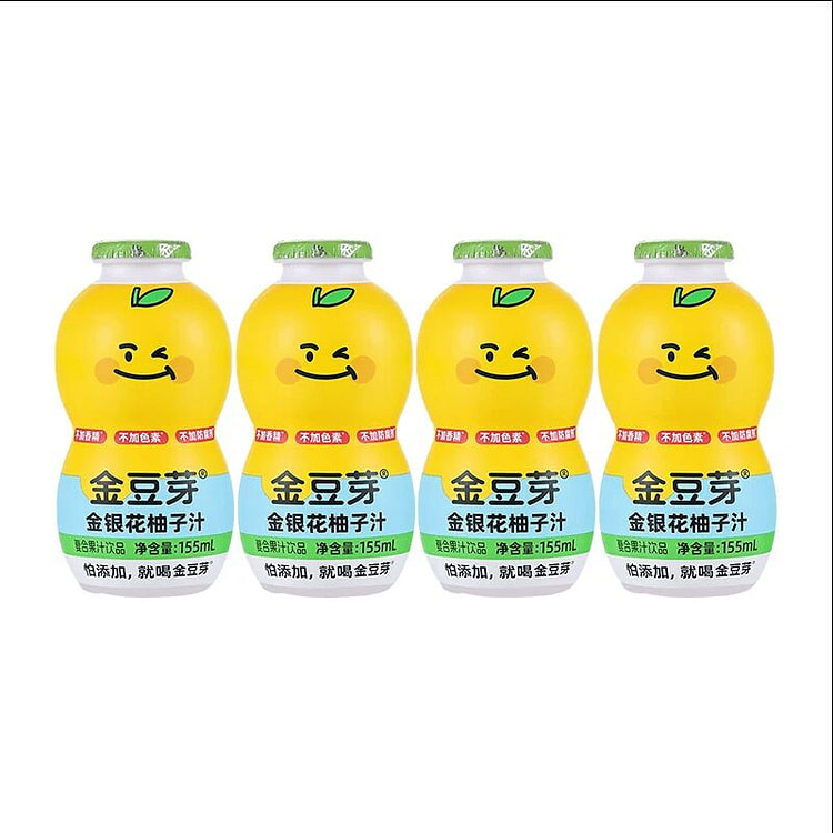 Golden Bean Sprout Honeysuckle Yuzu Juice 155ml*4 620 g