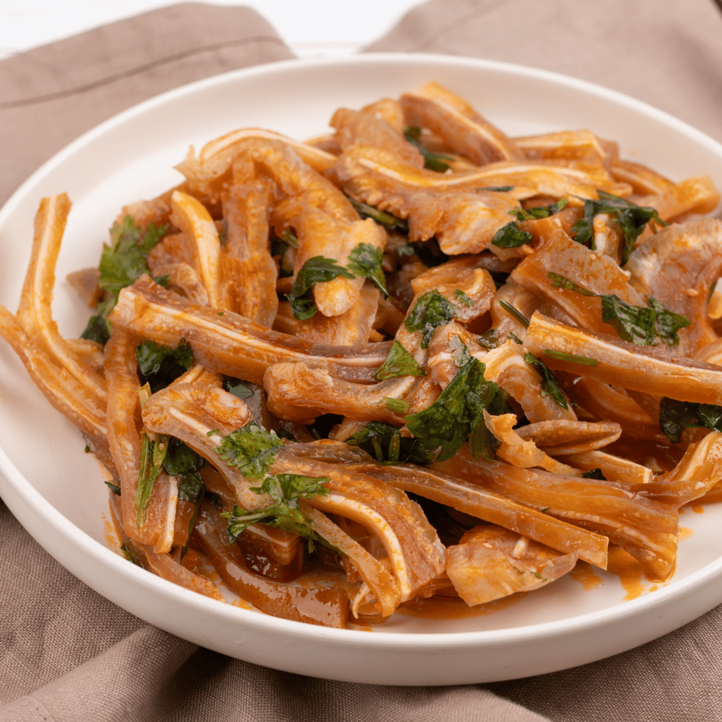 Spicy Sliced Braised Pig Ears 250 กรัม