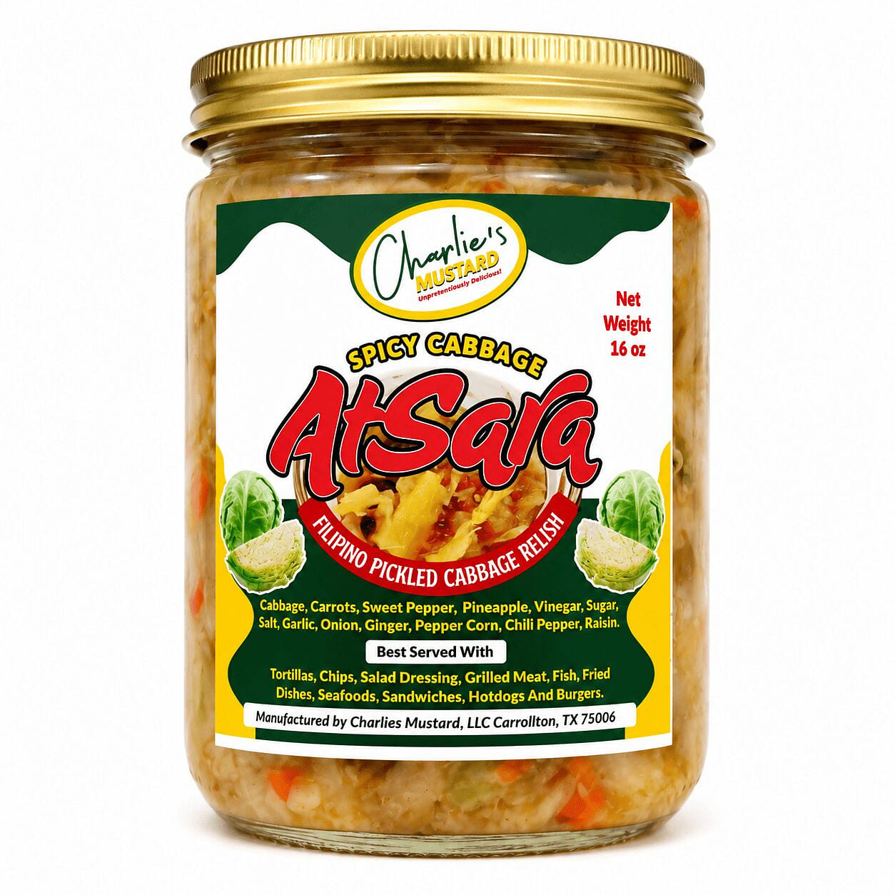 Atsara Spicy Cabbage 1 bottle