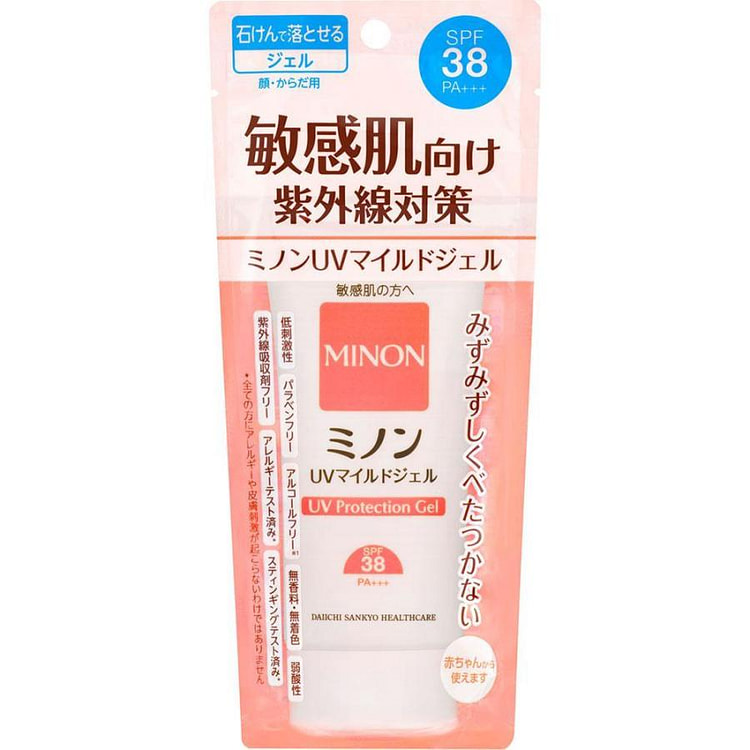 第一三共 MINON 敏感肌温和防晒啫喱