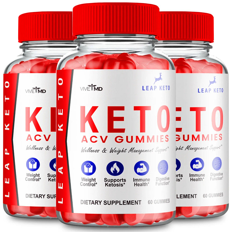 Leap Keto 苹果醋软糖补充剂 1000 毫 1 罐
