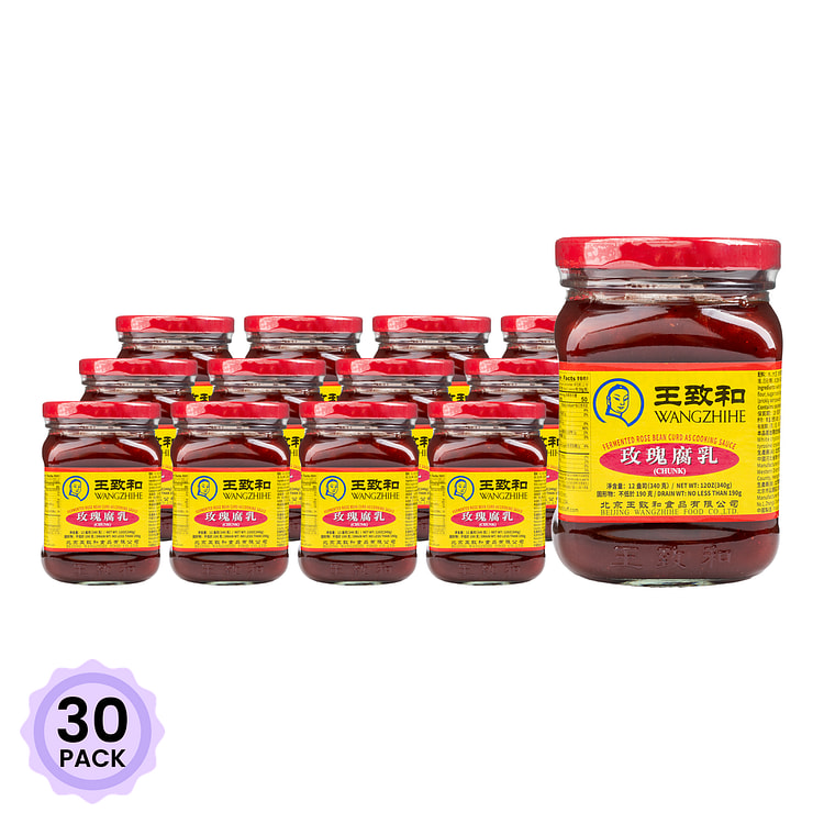 王致和 玫瑰腐乳 340 克*30 包