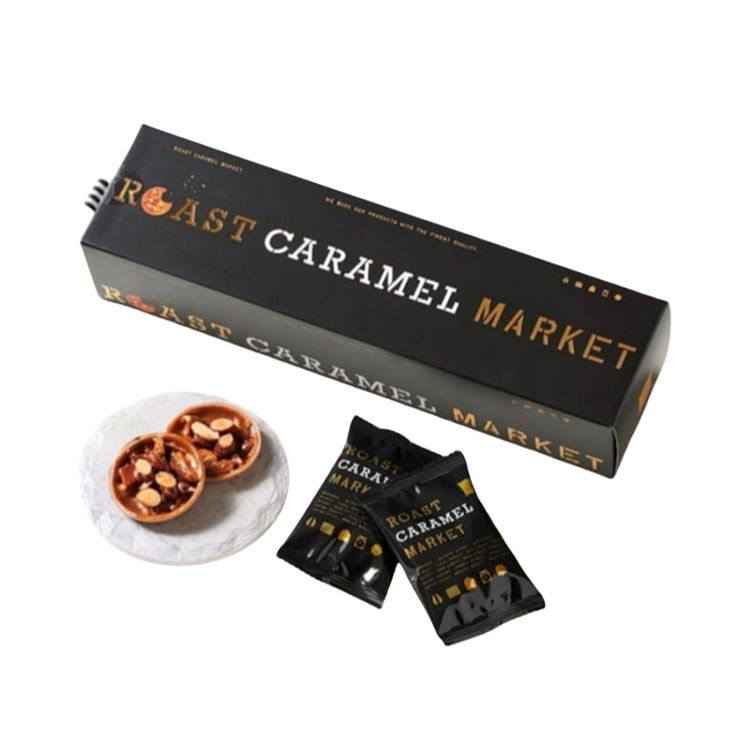 JAPAN ROAST CARAMEL MARKET CARAMEL Hazelnut Tart 10pc