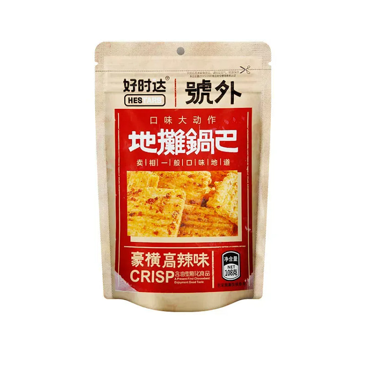 地摊锅巴108g高辣味 108 克