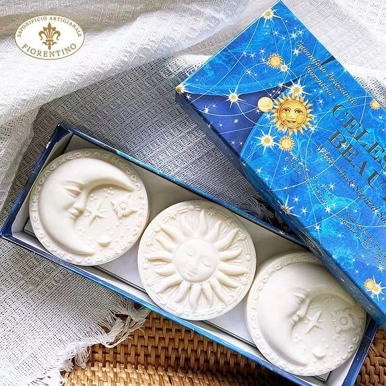 sun and moon god scented soap