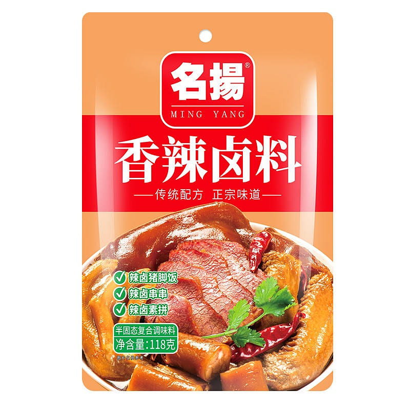 Mingyang spicy Lu Liao Jiang Liao Bao Sichuan style Lu Liao 118 g
