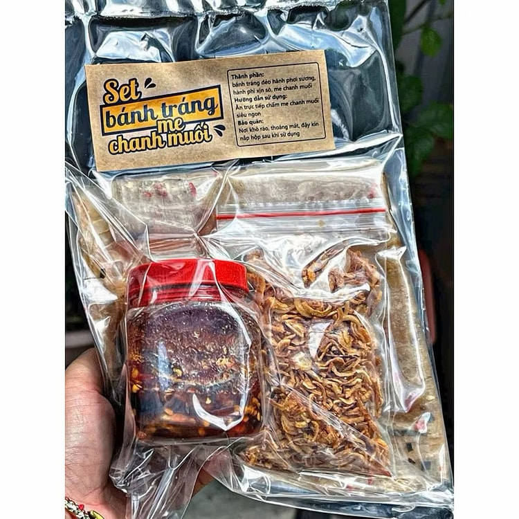 Tamarind and salt-lime rice paper set 1 pack