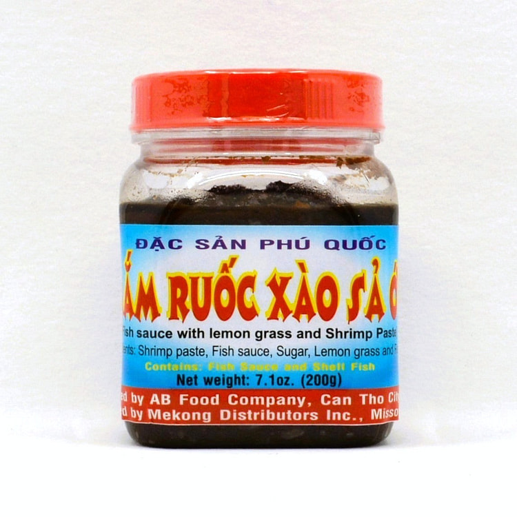 Mắm Ruốc Xào Sả Ốt