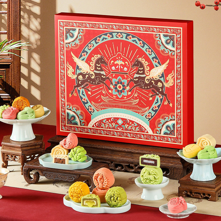 悠享时&唐风御点 国风糕点 年货礼盒 654 克