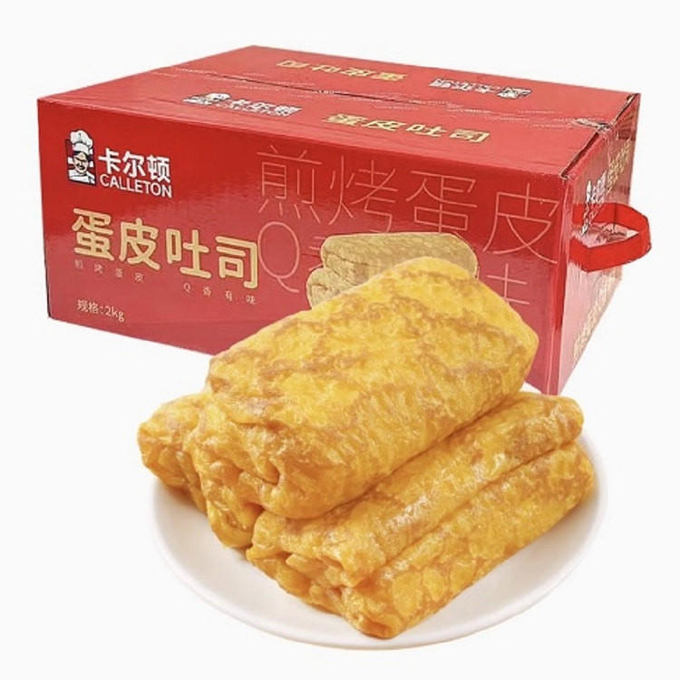 卡尔顿 蛋皮吐司80g*10