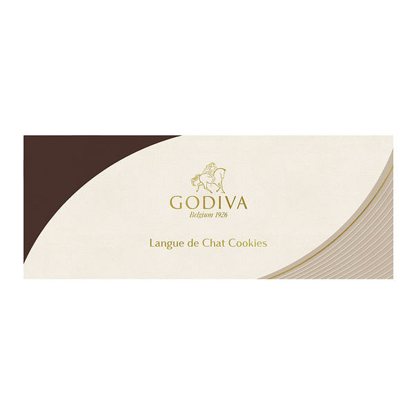 Godiva Langue de Chat Cookie Assortment 8 pieces