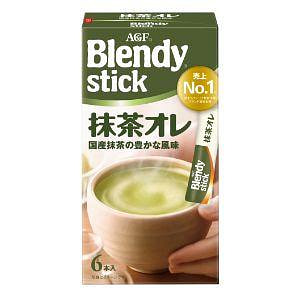 AGF Blendy Instant Matcha Coffee Sticks 6 Bags