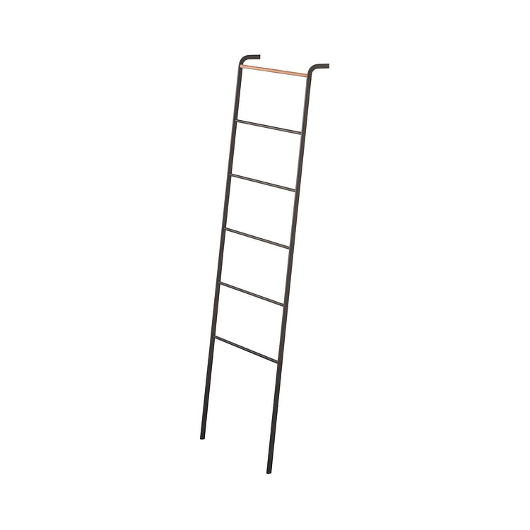 Leaning Storage Ladder - Steel Ladder / Black