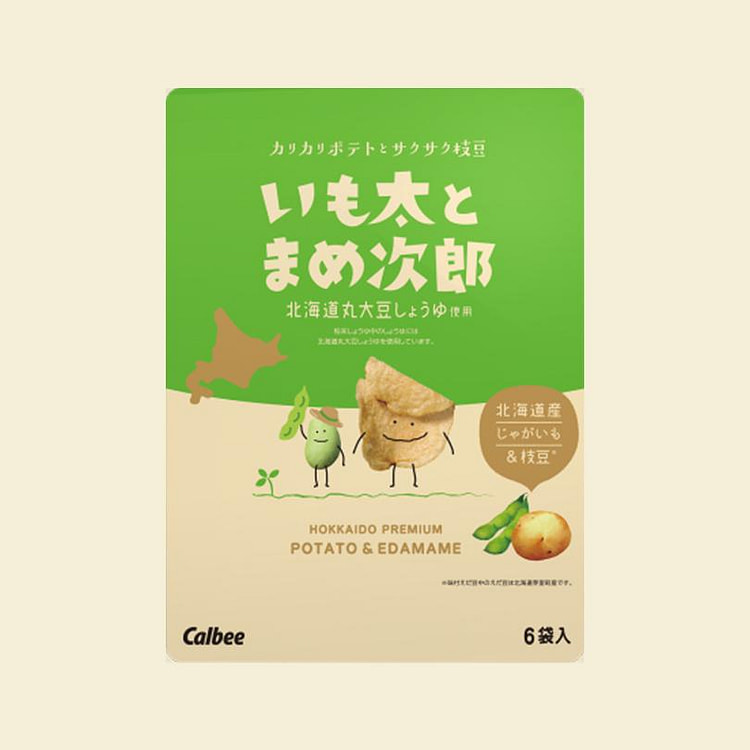 卡乐比 北海道 薯豆组合小食 6袋 1 份