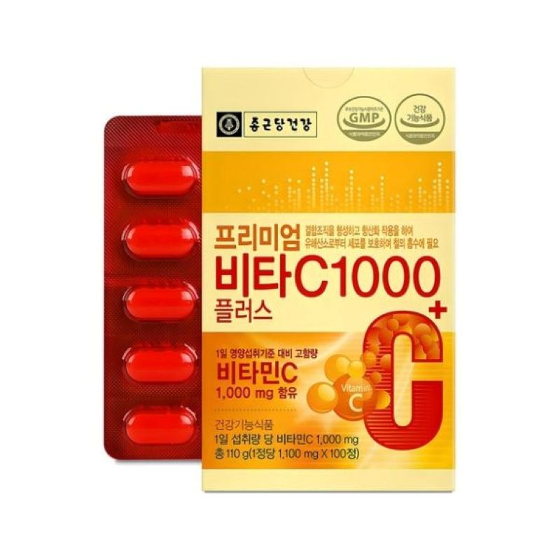 ChongKunDang Health Vita C 1000 Plus 100 count
