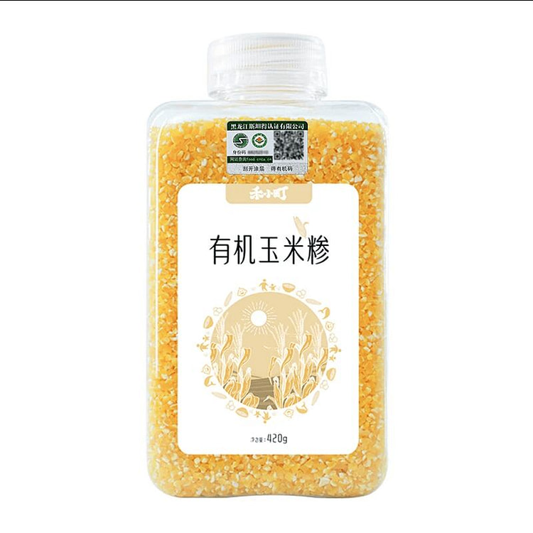禾小町有机玉米糁420g*1桶 420 克