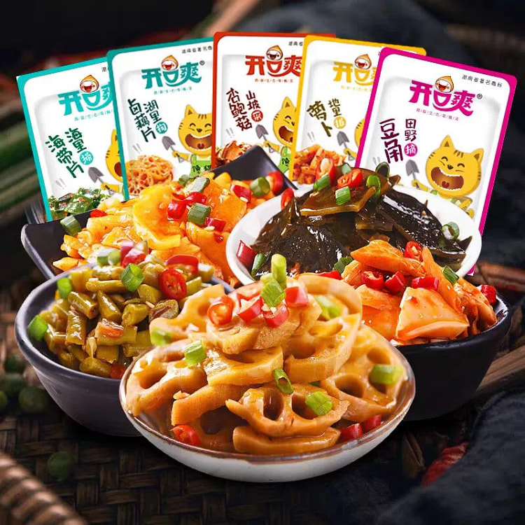 开口爽麻辣零食礼包960g*1