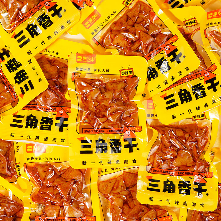 Sixiangshan đậu phụ khô ướp kiểu Pingjiang 5 gói 120 g