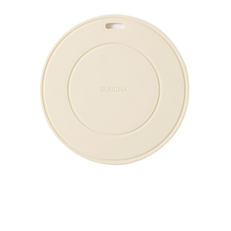 Off-white Anti-scald Silicone Bowl Mats, 2pcs 1 count