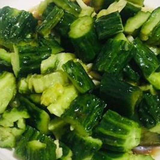 蒜末小黄瓜