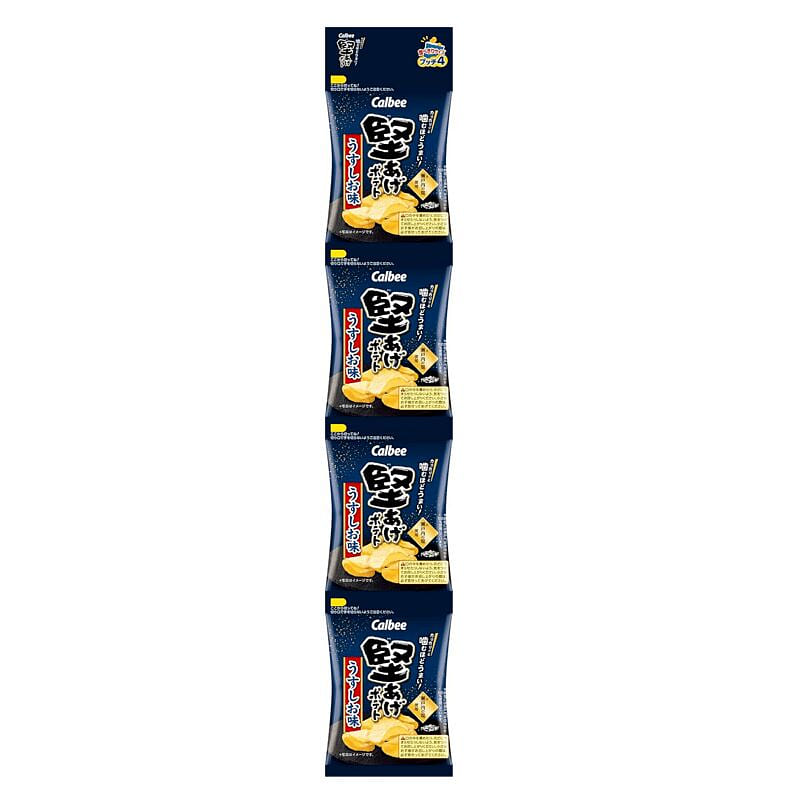 Calbee Hard Potato Ushio Taste Pucci 1×4 60g 1 pack