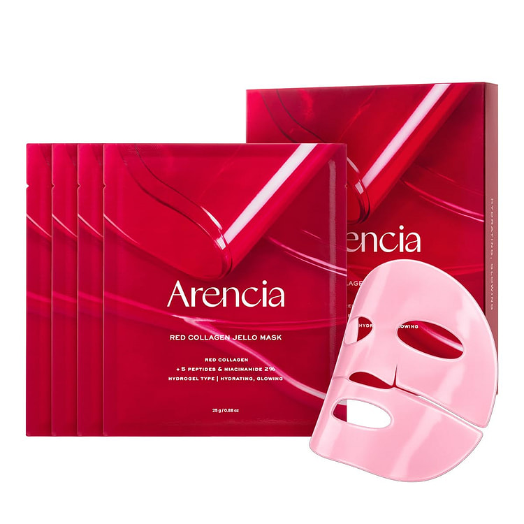 Arencia Red Collagen Jello Mask 1 each