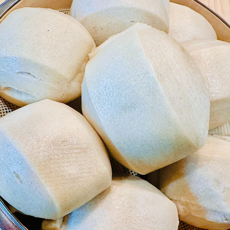 老面馒头6个 无油无糖无牛奶 1 盒