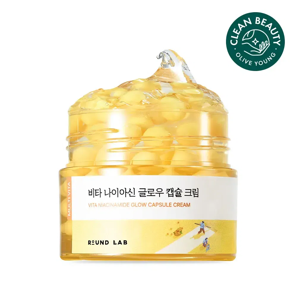 ROUND LAB Vita Niacinamide Glow Capsule Cream 50ml 1 each