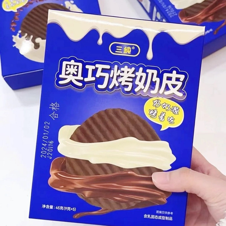 三纯奥巧烤奶皮 45g