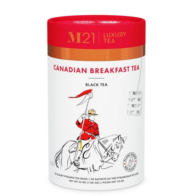 M21 Canadian Breakfast Organic Black Tea 24 pack