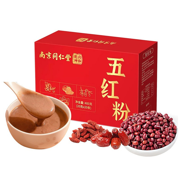 Nanjing Tongrentang Five-Red Mixed-Grain Powder 400 g