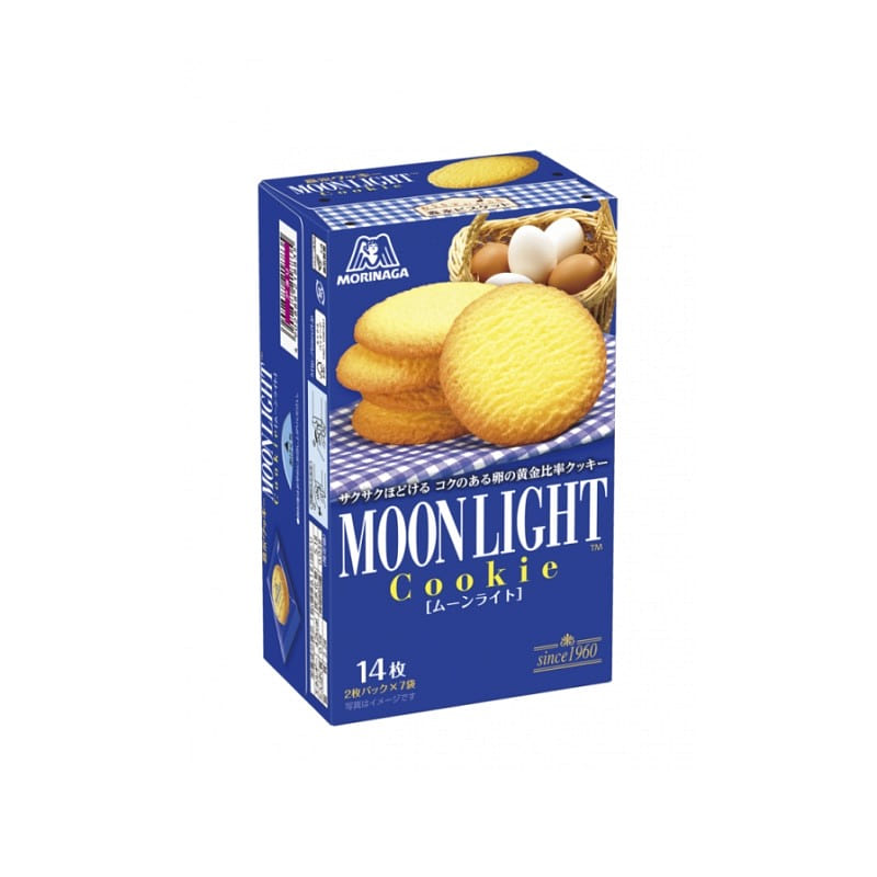 Morinaga Moon Light Sweet Biscuit/Cookie Egg 14pcs 1 케이스