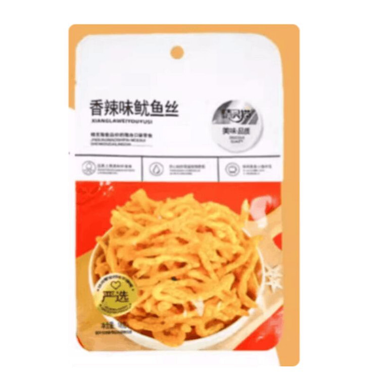 jing ling mao-Spicy Squid Strips