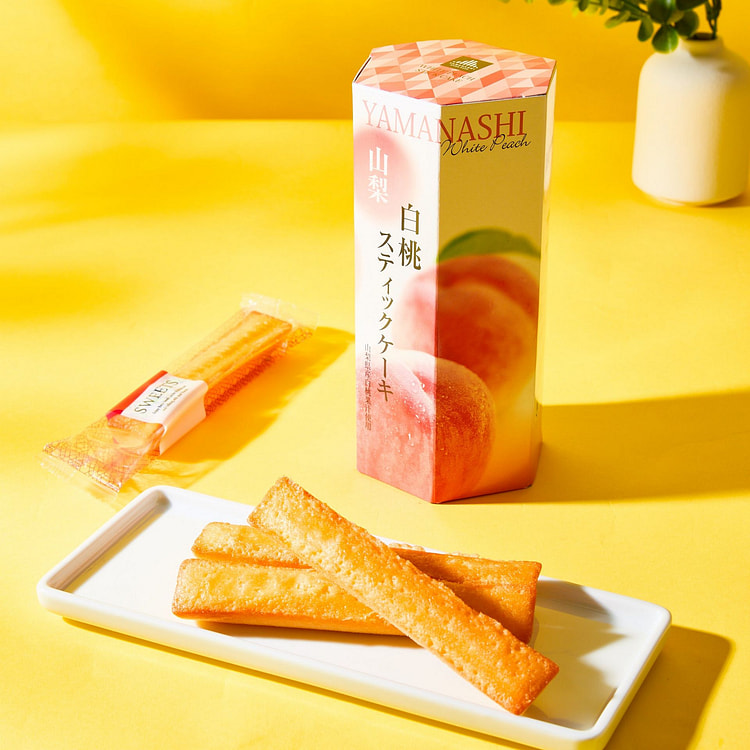 白桃条蛋糕（5块）