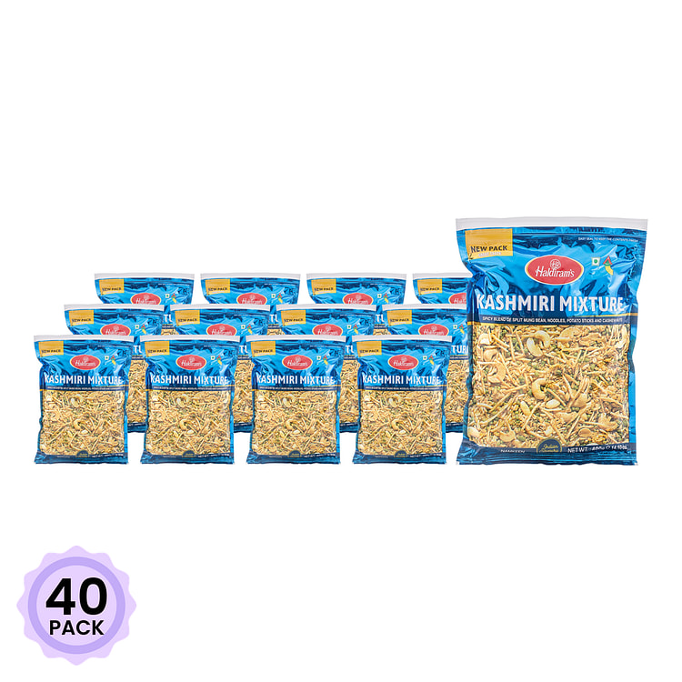 Haldirams 印度风味什锦坚果 400 克*40 包