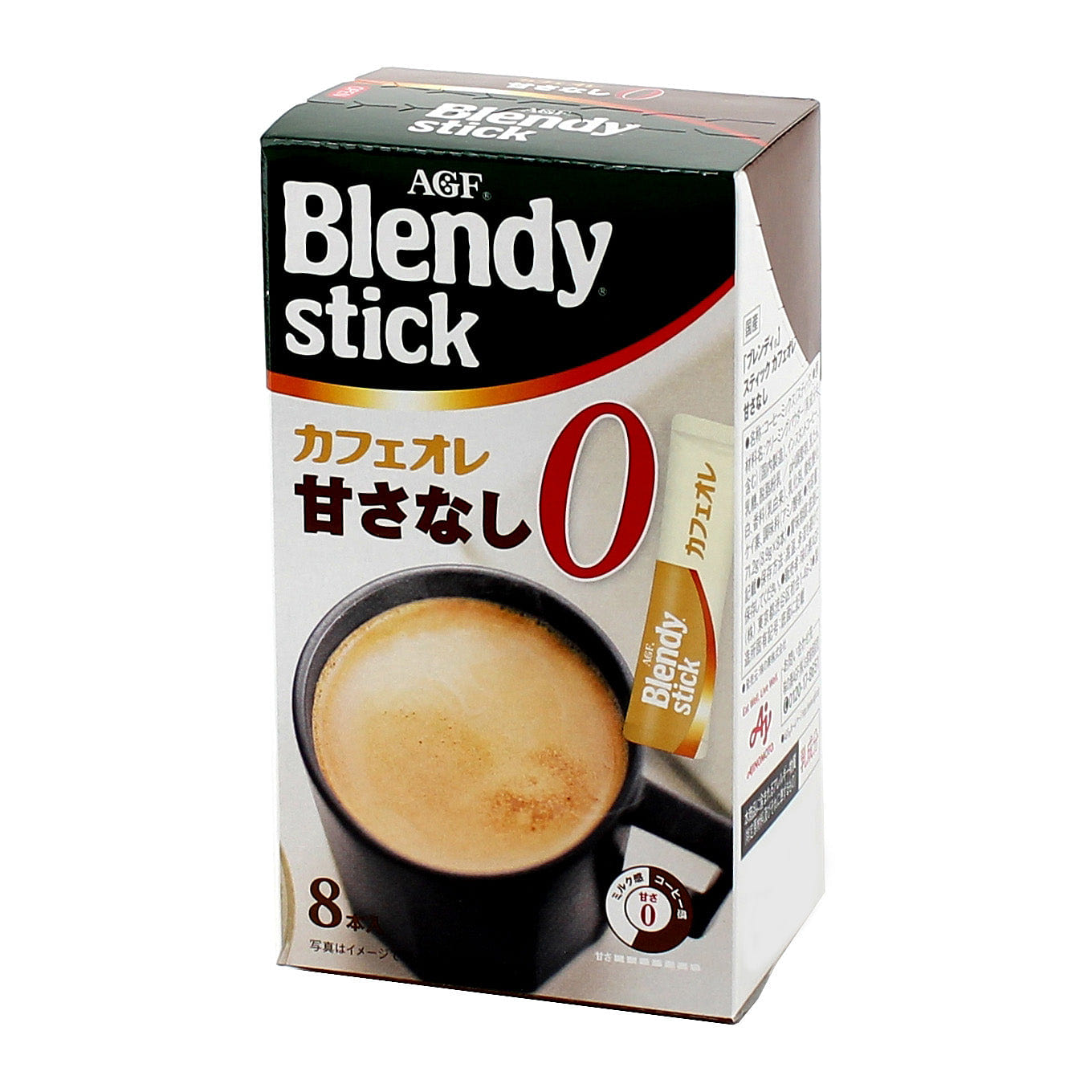 AGF Blendy Cafe Au Lait No Sugar 8p 1 count