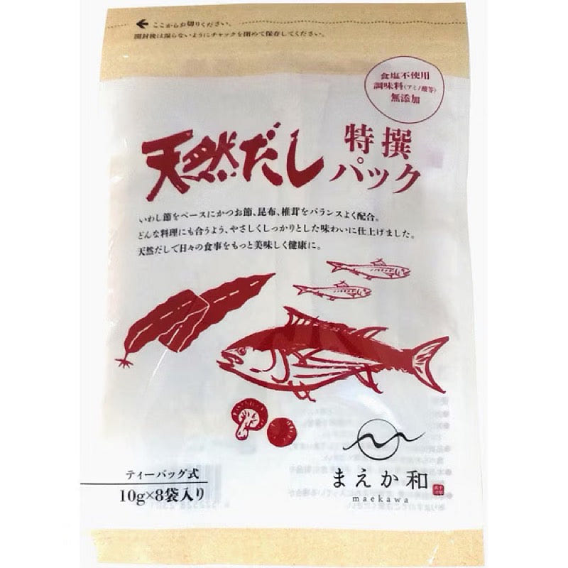 Maekawa Taste Natural Dashi Bags 10g x 8 bags 1 each