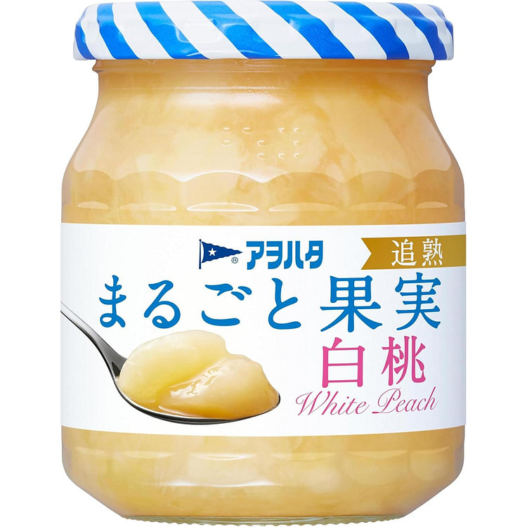 Aohata White Peach Pulp Jam 250g 1 each