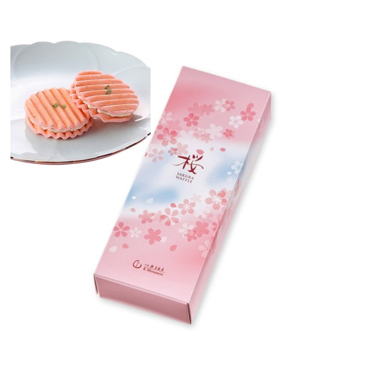 源吉兆庵 樱花华夫饼礼盒 5枚