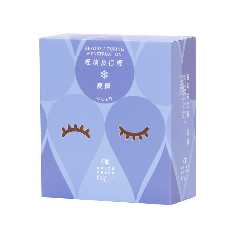 CHECKCHECKCIN 悅月茶・經前及行經 凍僵 6克 x 5包  (香港製造)