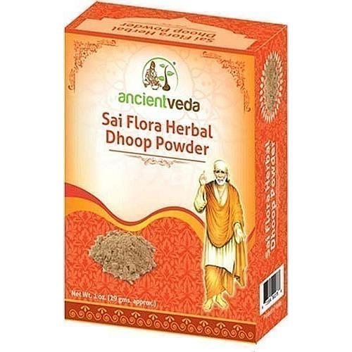Ancient Veda Sai Flora Herbal Dhoop Powder 1 oz